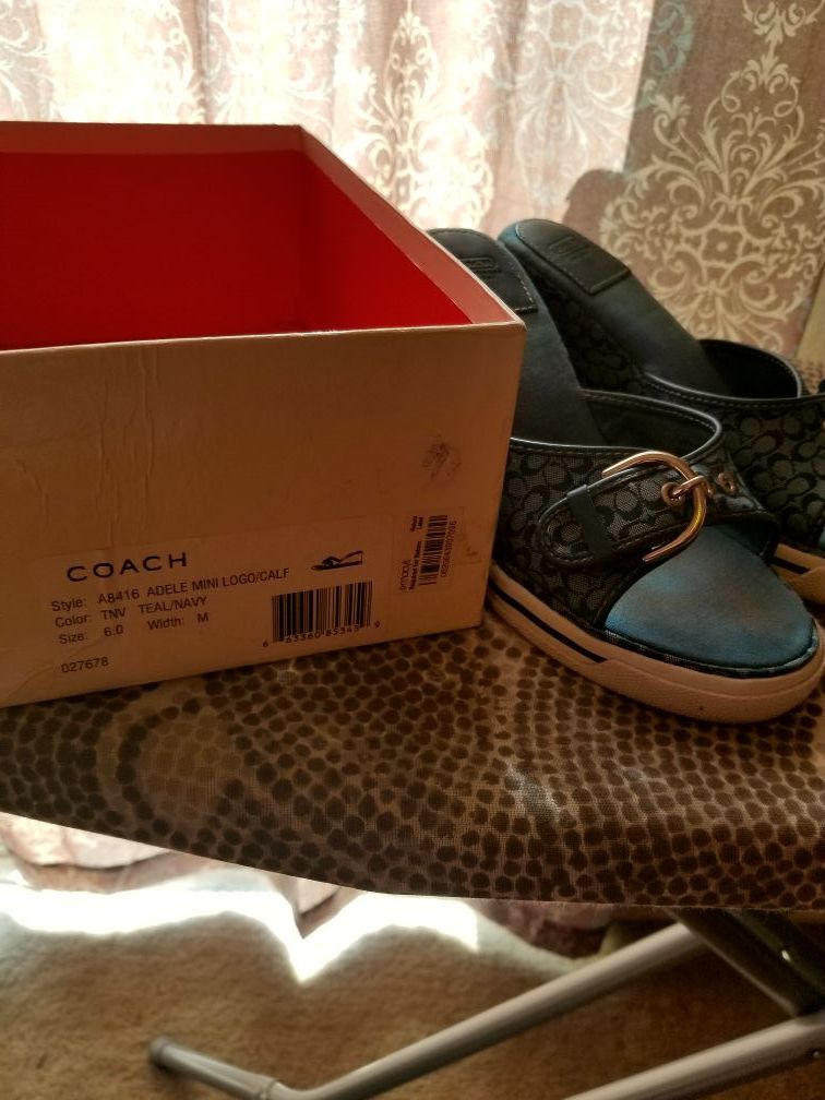 Coach Wedge Sandals