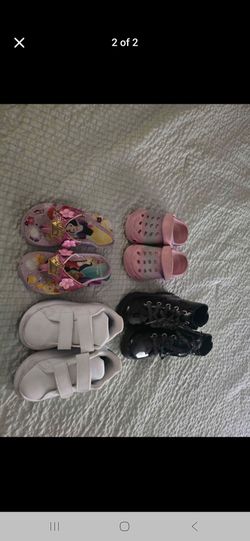 Toddler girls size 7 shoe bundle. Added a couple more pairs after the photo was taken