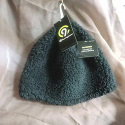 Mens One Size Faux Sherpa Hat 