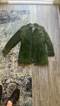 Vintage Beveled-Or Suede Jacket