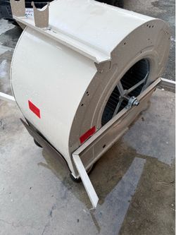 Swamp cooler blower wheel