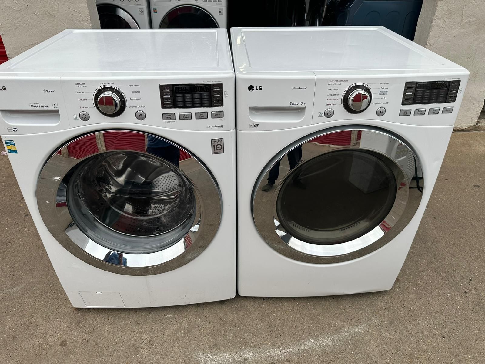 LG Washer And Dryer Eléctric Nice Set
