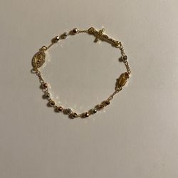 Bracelet 3 Gold Color Plated 