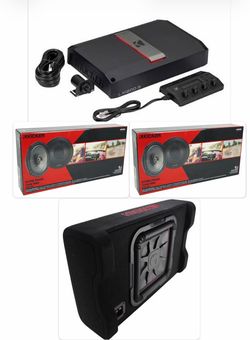 NEW BASS AND VOICE PACKAGE DEAL KICKER AUDIO INSTALLED