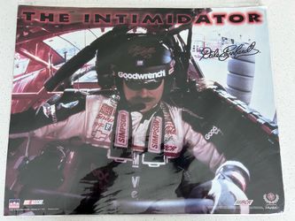 Vintage 1999 Dale Earnhardt “The Intimidator” NASCAR Poster (new in original package)