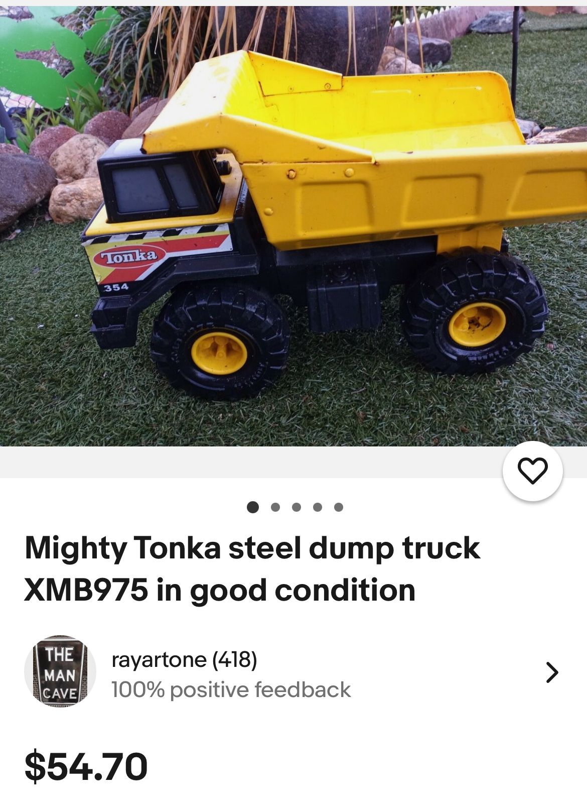 Tonka 354 truck