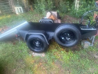 Motorcycle trailer, trades welcome