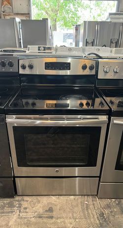 GE Electric Range with Self Clean Stainless