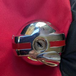 1(contact info removed) Chevy car ''Red Stripe'' Locking Gas Cap