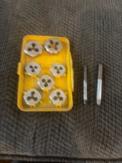 Craftsman KROMEDGE 5 Cut Tap & Hexagon Die Set # 9-52118 USA Made Tools
