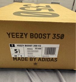 Adidas Yeezy Boost 350 V2 Israfi Size 5.5