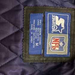 Original Buffalo Bills Leather Jacket size M