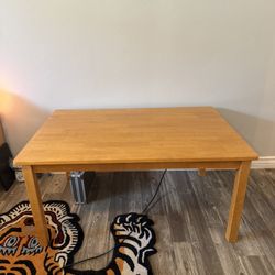 Short Wood Table 
