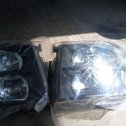 Chevy Silverado Headlights 2007-2013 
