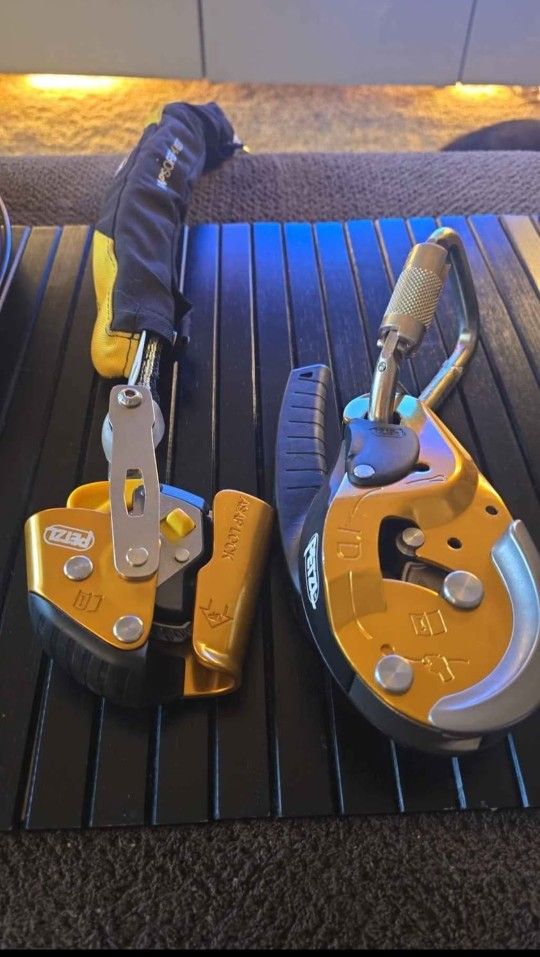 CLIMBING PETZEL Id DECENT / ASAP Sorber. Climbing Rigging Kit