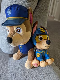 Paw patrol Chase stuffies