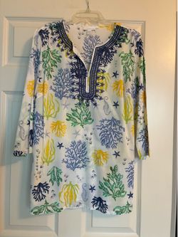 Ladies Charter Club Summer Top-L