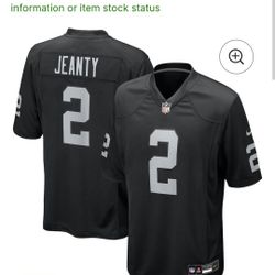 Ashton Jeanty Raiders Jearsy 