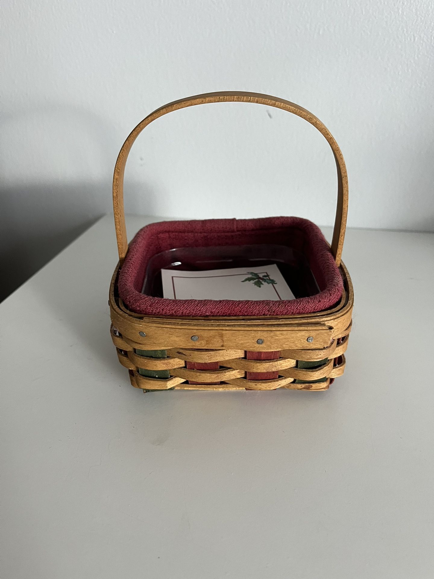 Longaberger Helper Basket With Post-It’s