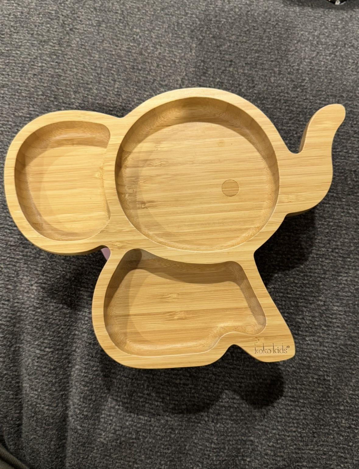 Koko Bamboo Suction Plate