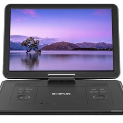 17.5" Portable DVD Player with 15.6" Large HD Screen