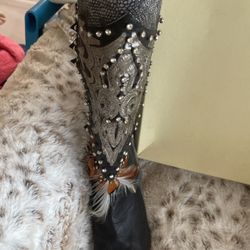 El Vaquero Italian Indian Boots