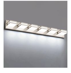 Lights Fixtures Over Mirror, 360°Rotate Modern LED
