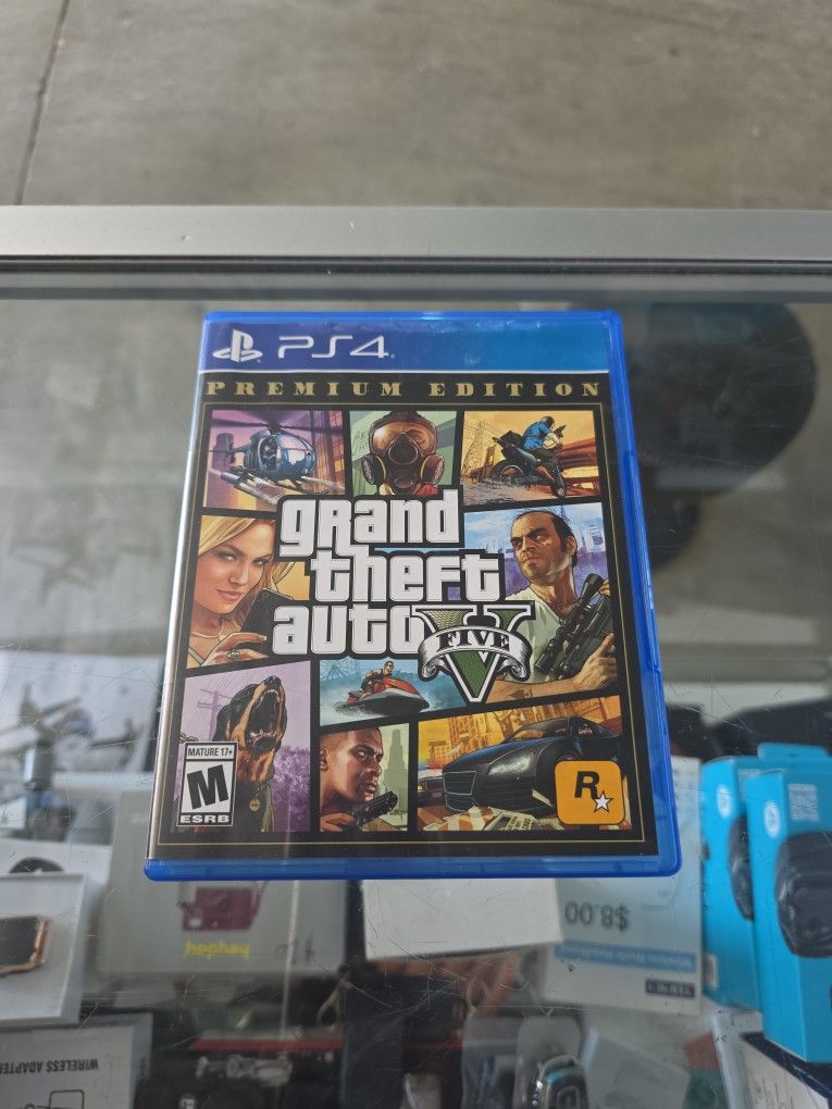 PS4 GRAND THEFT AUTO FIVE