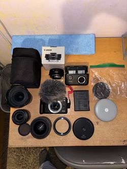 Canon m6 mark ii mirrorless camera set-up bundle