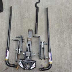 Hightek 12,000 Lb E Z Lift Hitch, Round Bar, No Chains 
