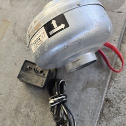 4" High Velocity In Line Fan