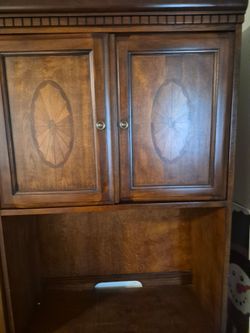 Twenty first century mahogany cabinet