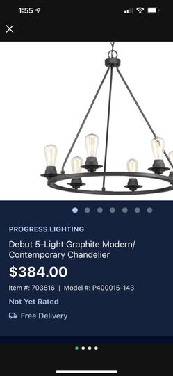 Progressive lighting 6 Light New In Box