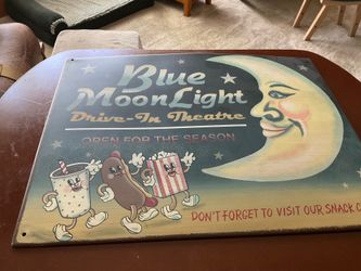 Metal sign