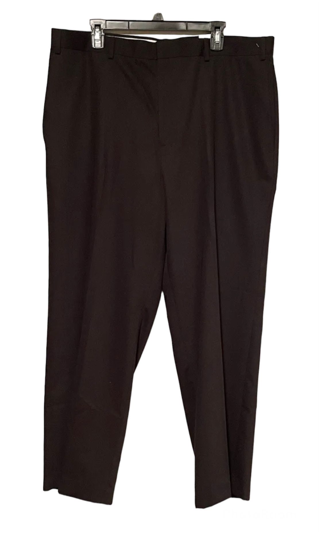 COVINGTON Men’s Dress Pants, Flat Front, Black, Classic Fit, Sz 40x30, NEW