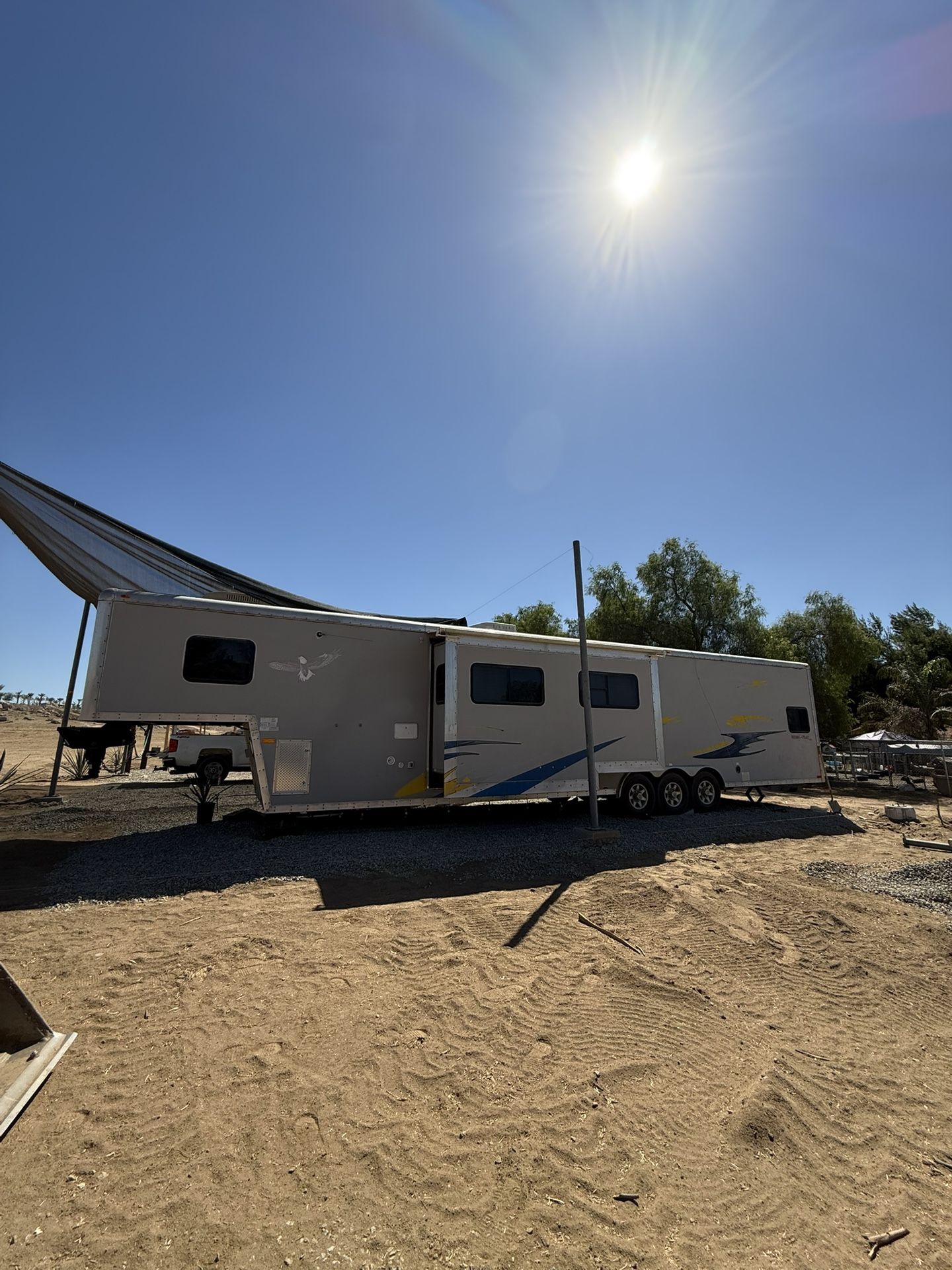 2012 Forest River 3 Axle Travel Toy Hauler