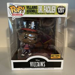 DELUXE Dr. Facilier Disney Funko Pop #1207 Villains Assemble Princess and Frog
