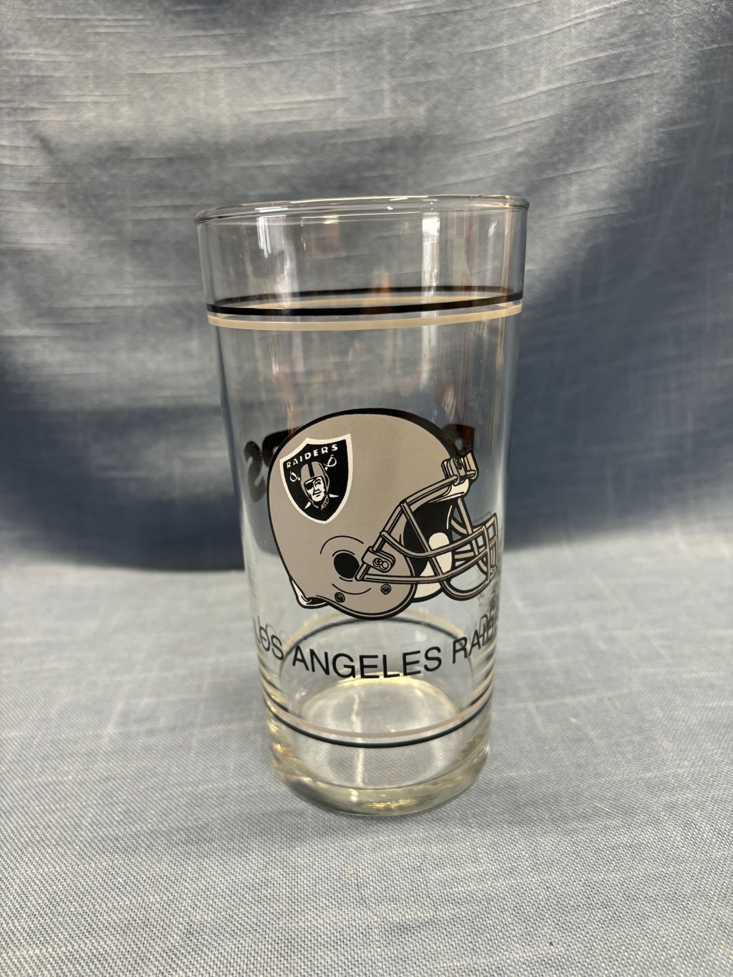 Raiders Collectible Glass (6.5” tall) - Great Condition!