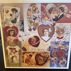 600 pieces exquisit puzzle to my valentine