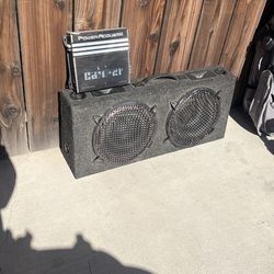 Speakers And Amplifier