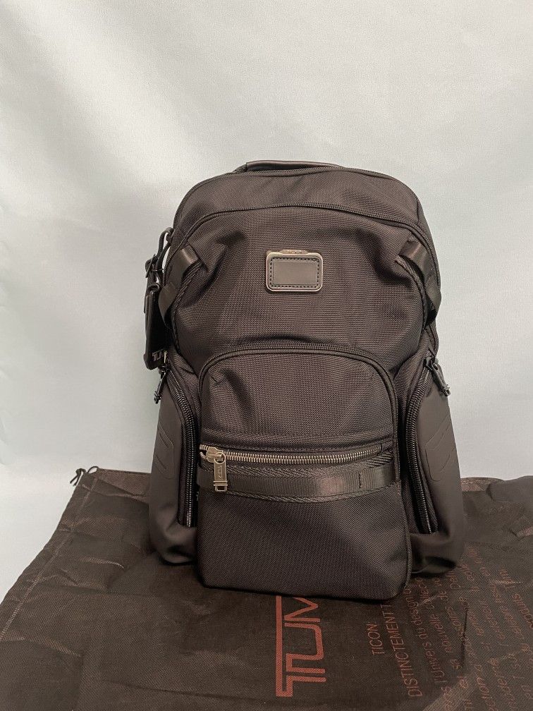 TUMl Black ALPHA BRAVO Navigation Backpack