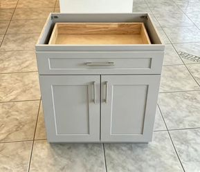 base cabinet W24*H34*D24(solid wood cabinet without countertop)