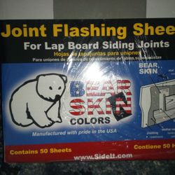 Joint Flashing Sheets For Lap Board Siding Joints