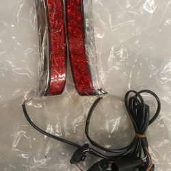 Tail Bags Lights. Harley