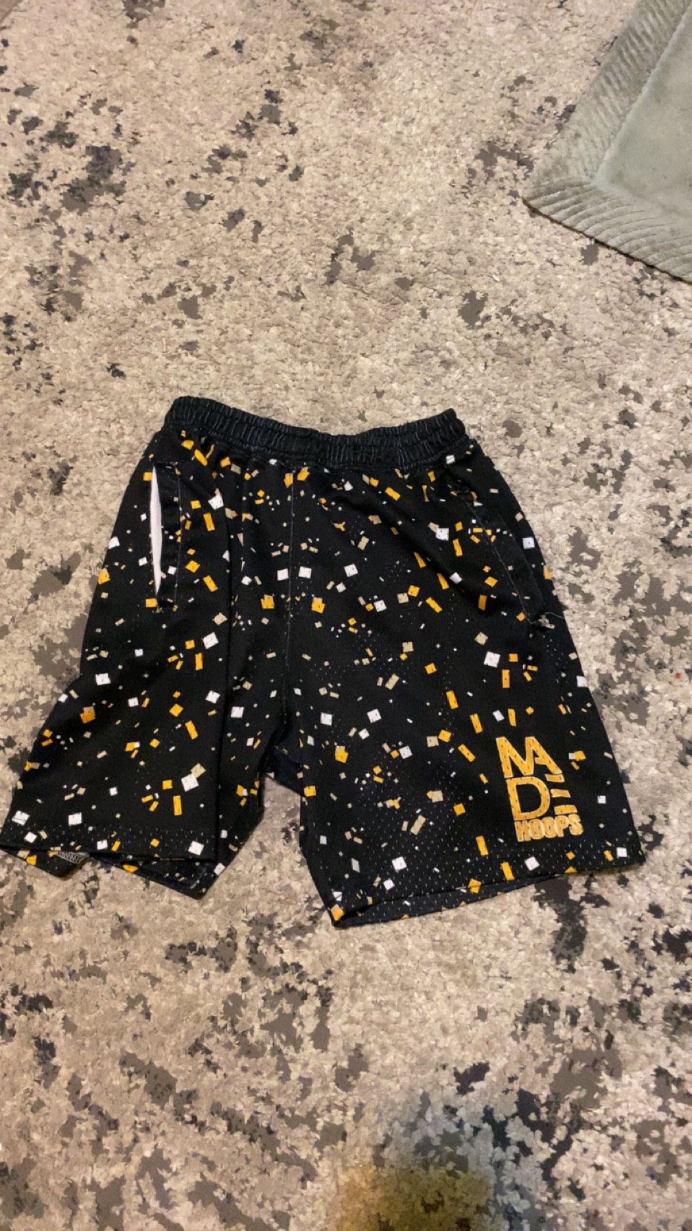 championship made hoop shorts