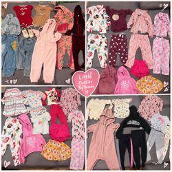 2/3 T Girl Clothes 45 Pieces
