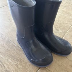 Children’s Blue Toddler Size 9–10 Rain Boots