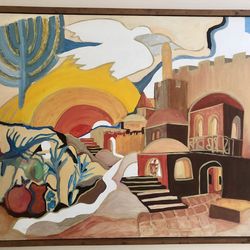 Original large canvas painting size 30 -40