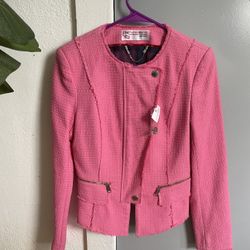 NEW PINK JACKET VEST SIZE SMALL FROM ITALY