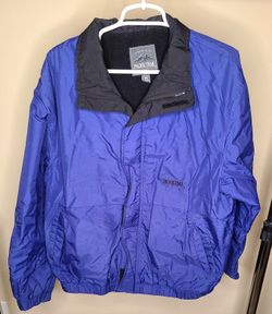 Vintage Pacific Trail Men's Blue Jacket Medium